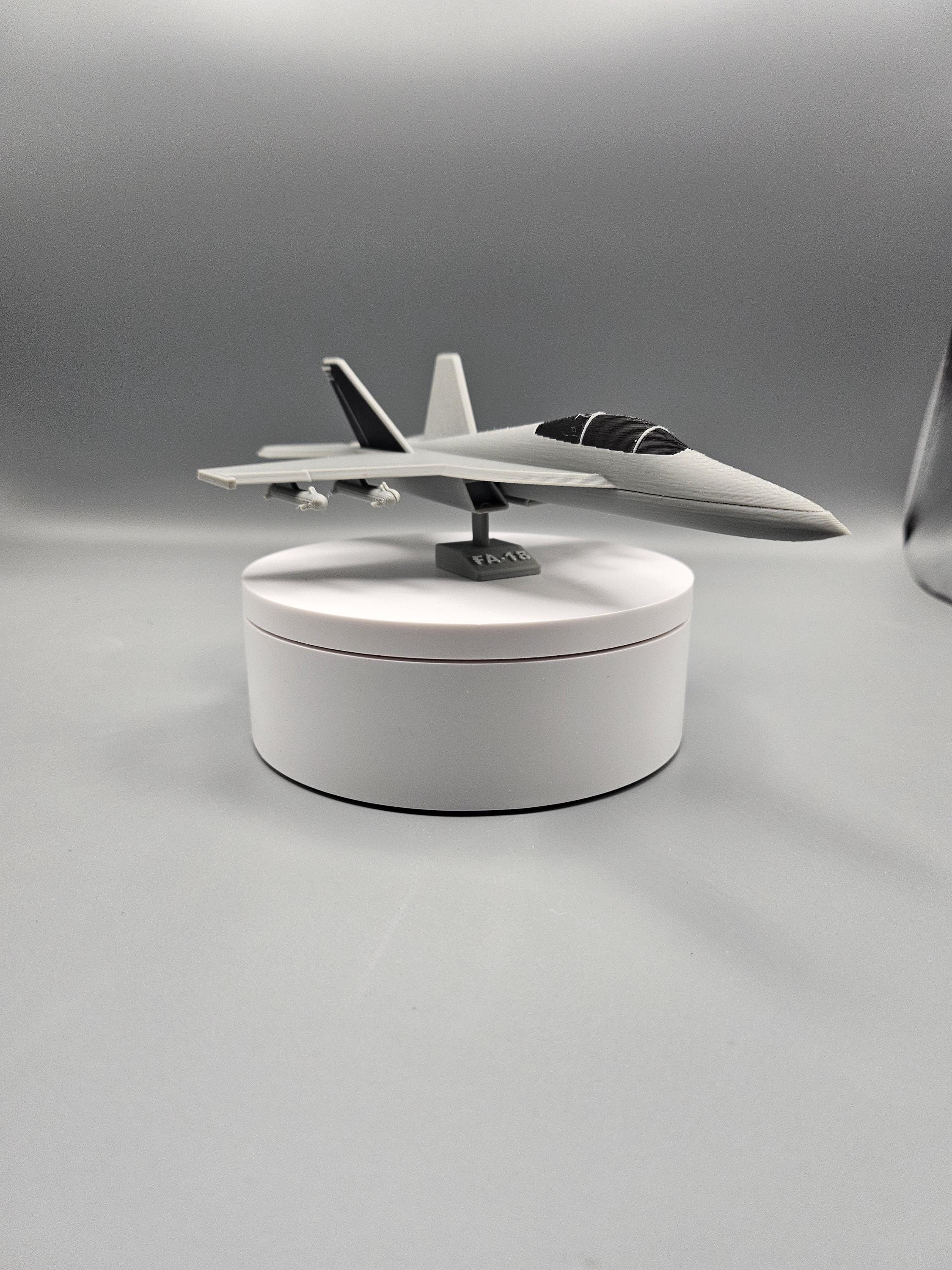 F-18 Hornet Model – 3D Printed Aircraft Display (etsy image id: 7925988195)