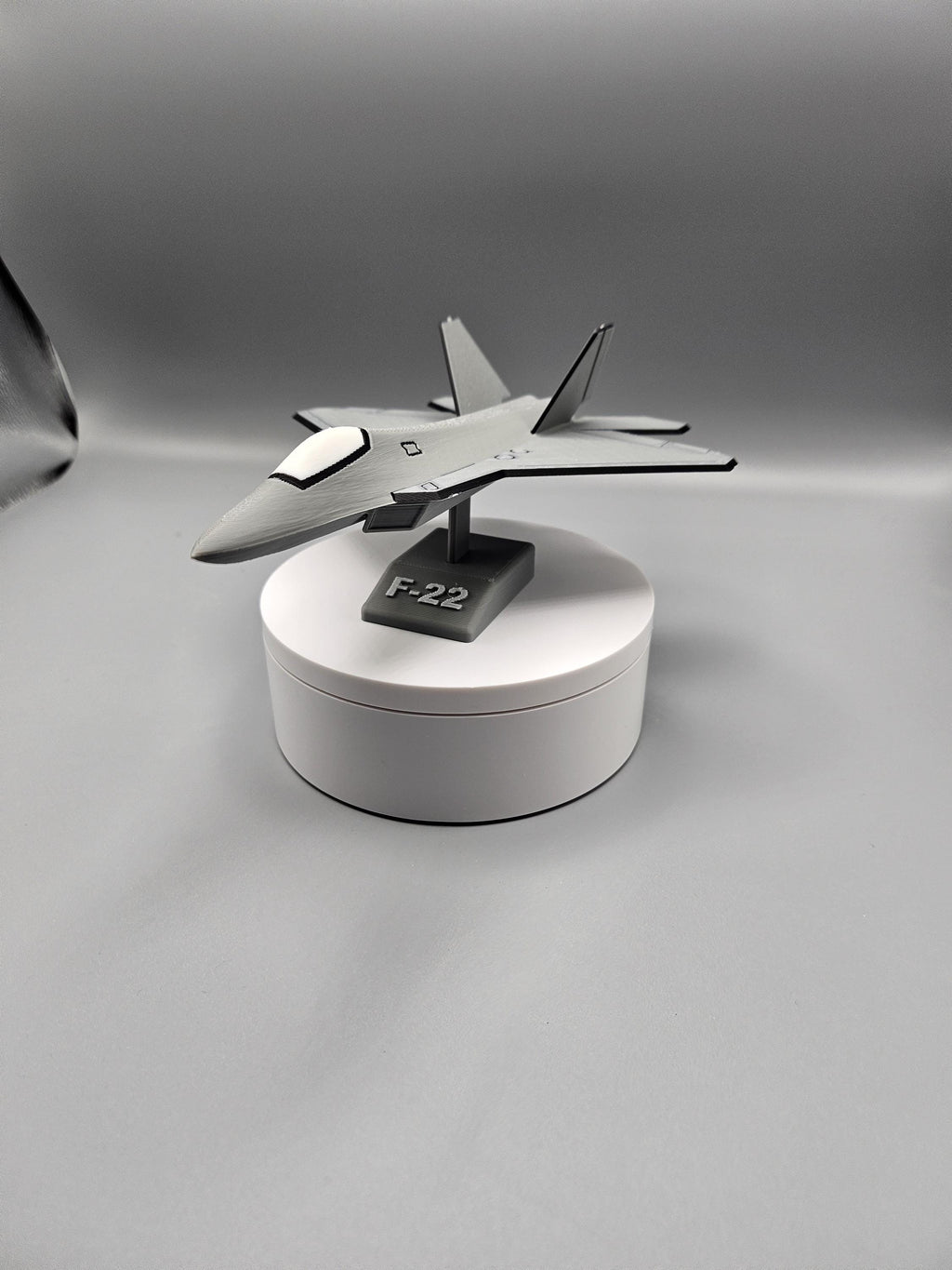 F-22 Raptor Model – 3D Printed Aircraft Display (etsy image id: 7925989597)
