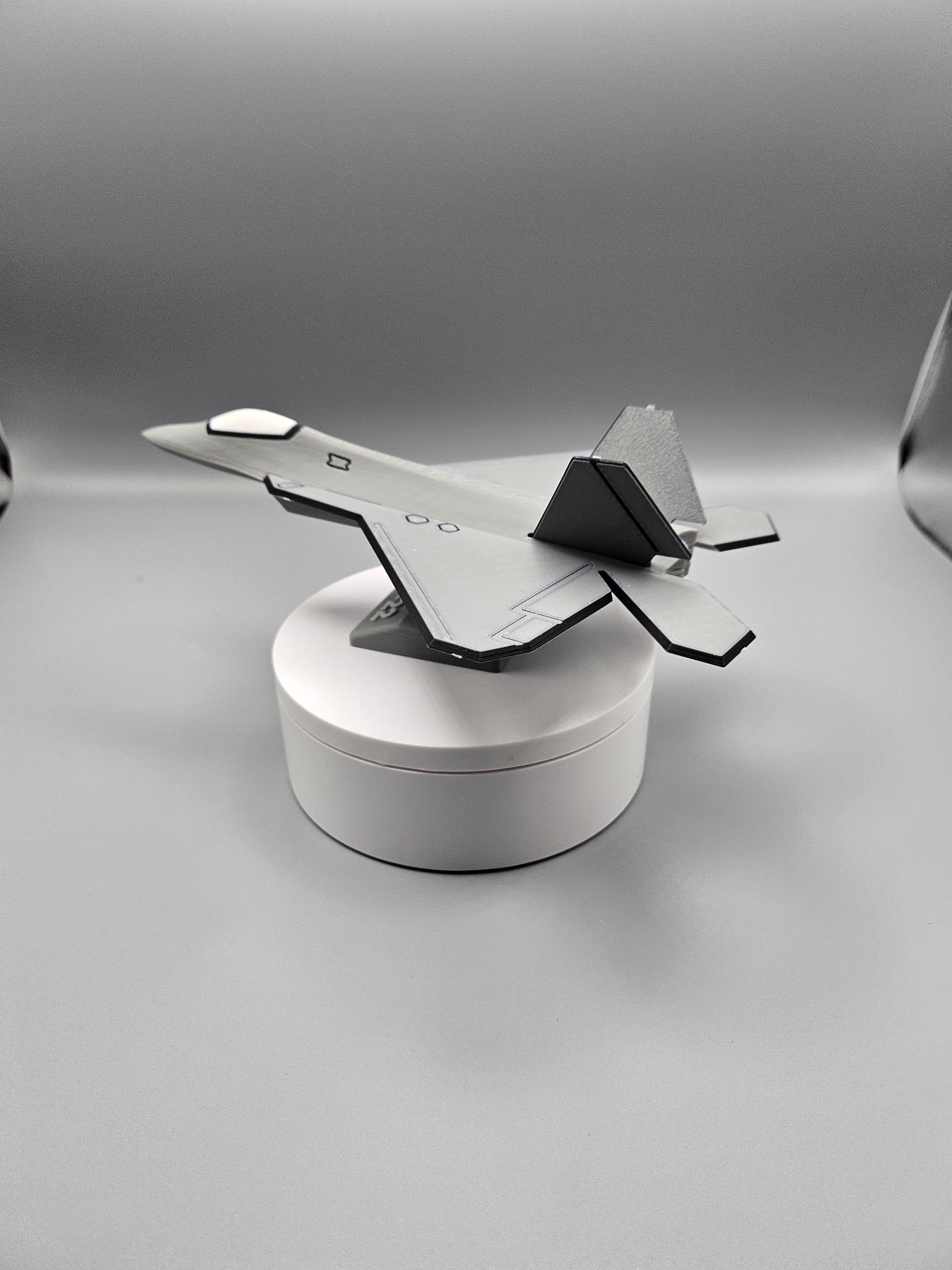 F-22 Raptor Model – 3D Printed Aircraft Display (etsy image id: 7925989627)