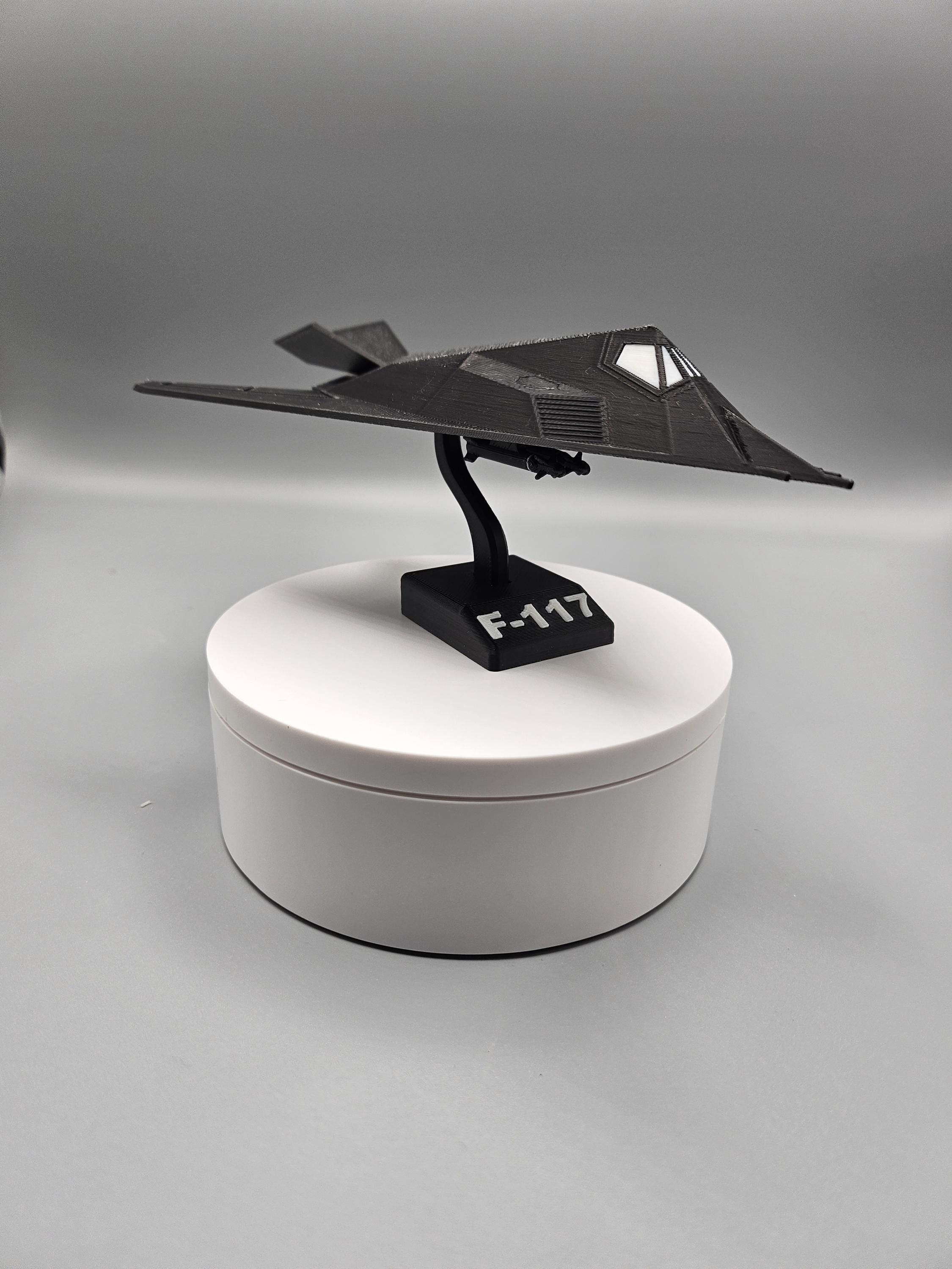 F-117 Nighthawk Model – 3D Printed Aircraft Display (etsy image id: 7925992559)