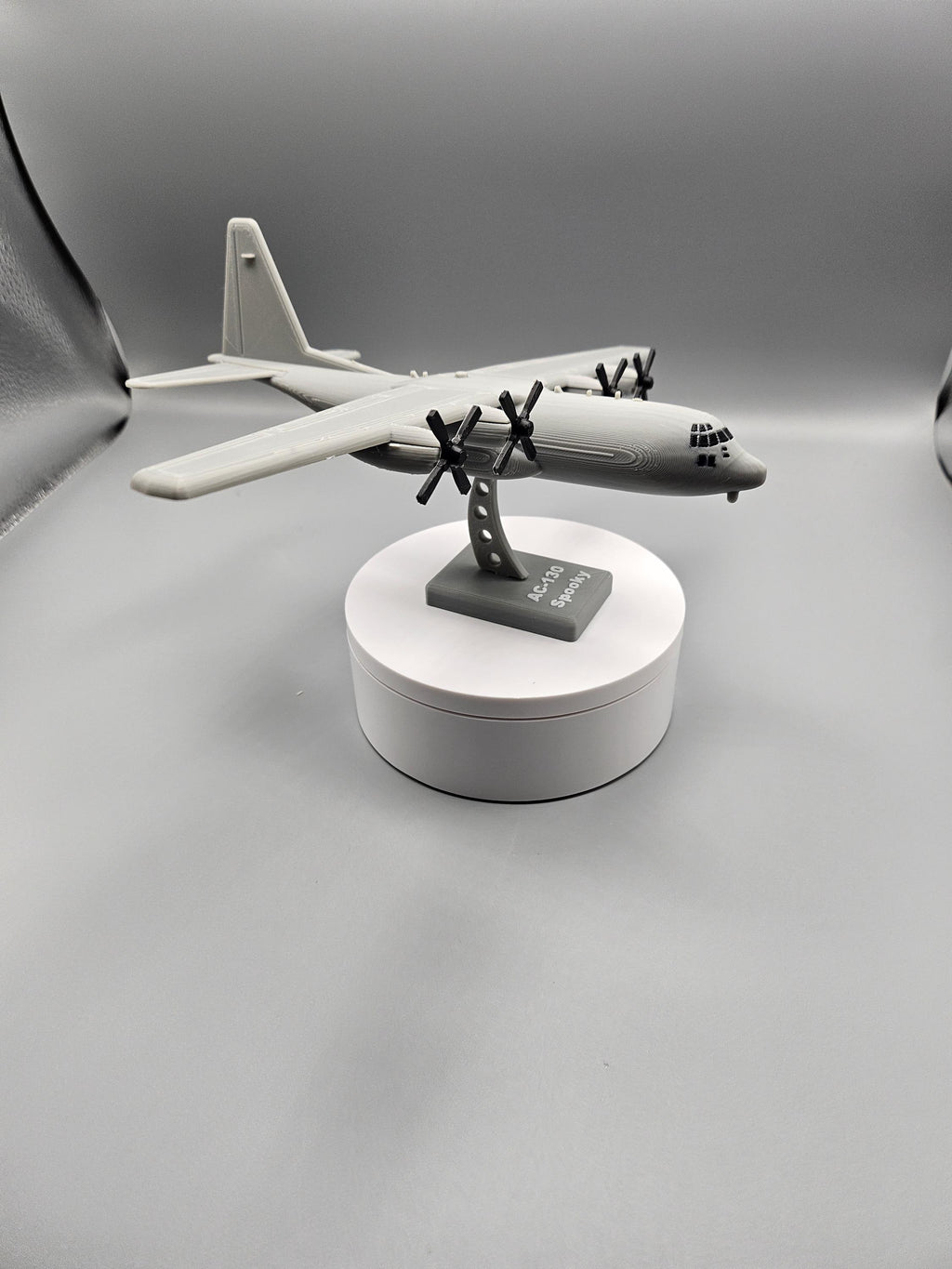AC-130 Ghostrider Model – 3D Printed Aircraft Display (etsy image id: 7926003081)