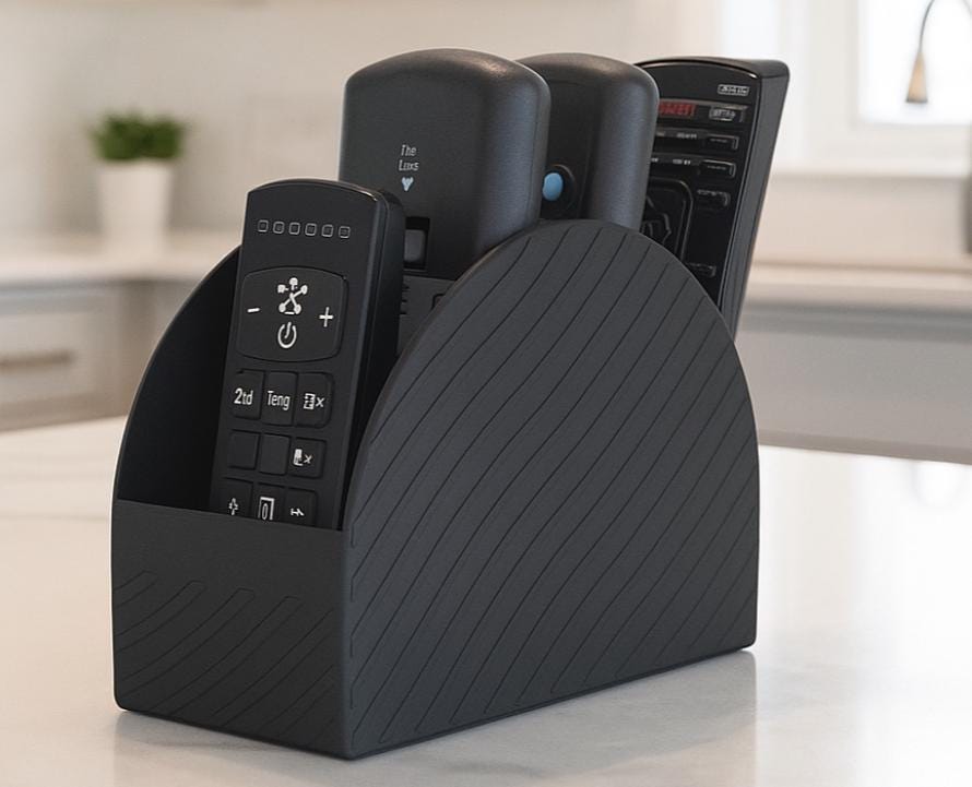 Remote Control Holder and Organizer - 22 Color Options! (etsy image id: 7931830391)
