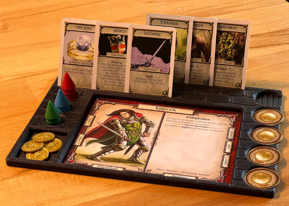 Talisman Player Tray (4th Edition) (etsy image id: 7942937187)