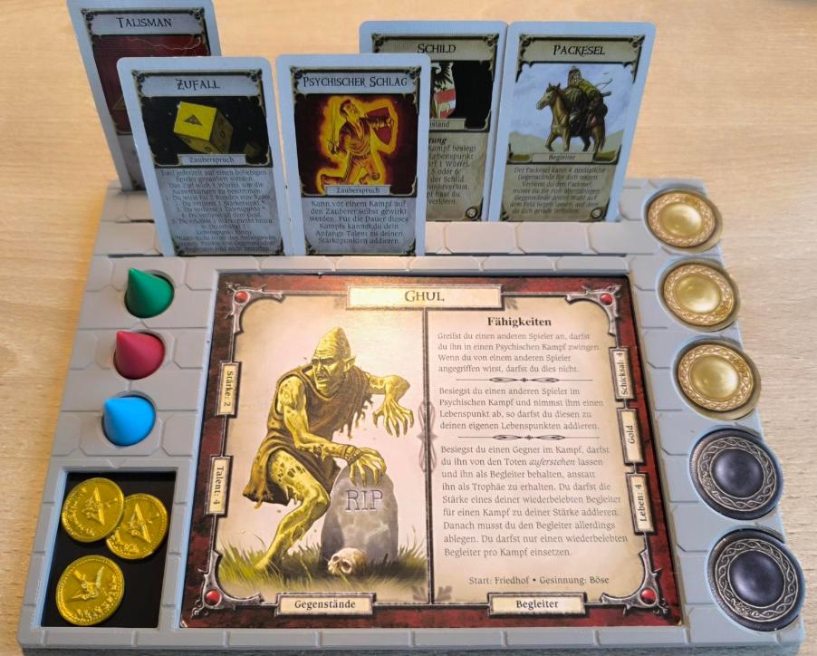 Talisman Player Tray (4th Edition) (etsy image id: 7942937193)