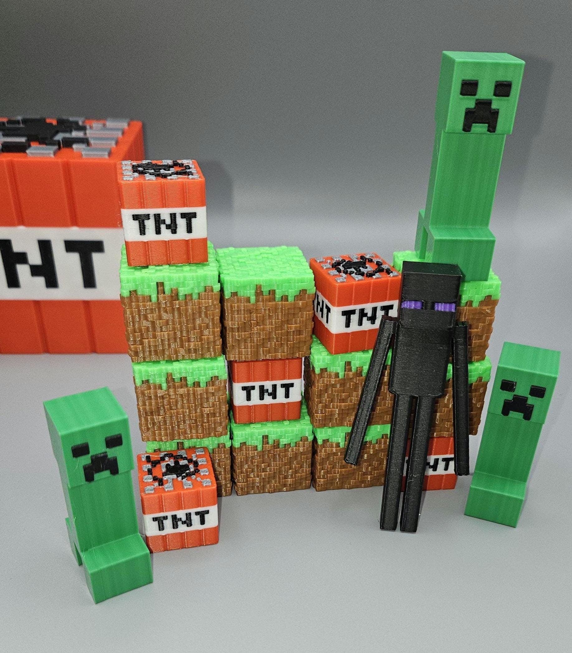 Creeper Party Decorations/Toys - Perfect for Cake Toppers or Party Bags! (etsy image id: 8016840036)