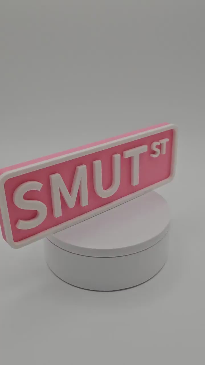 Custom Library Sign: 3D Printed Book Lover Decor
