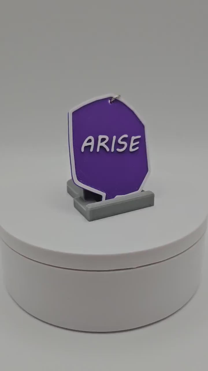 Solo Leveling - ARISE! - Speech Bubble Key Chain