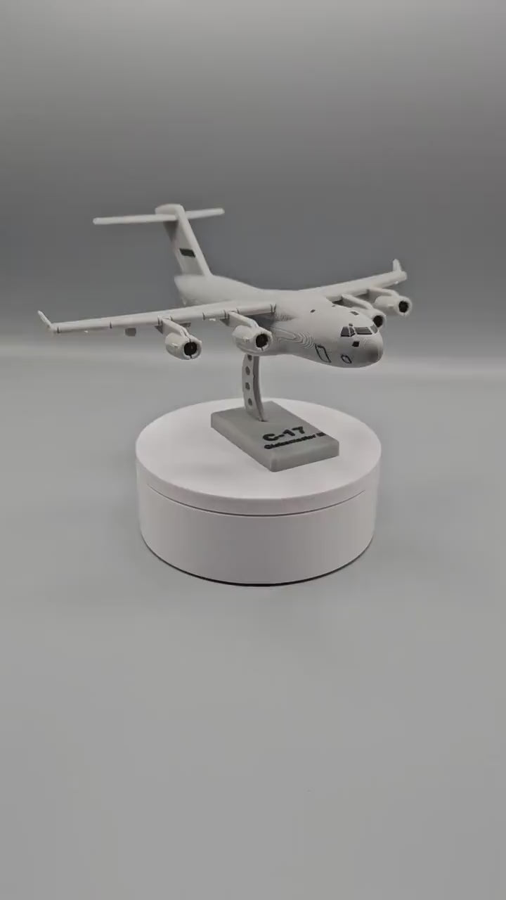 C-17 Globemaster III Model – 3D Printed Aircraft Display