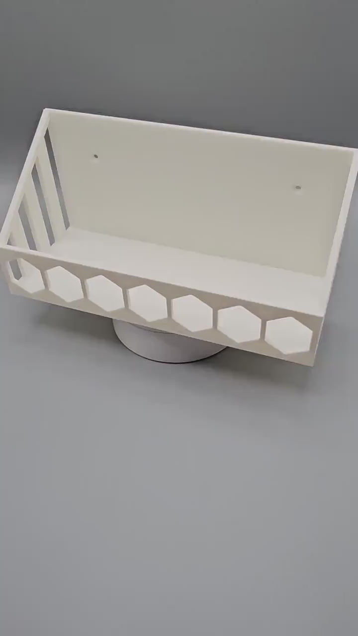 Floating Kitchen Spice Shelf: Wall-Mounted Pantry Organizer