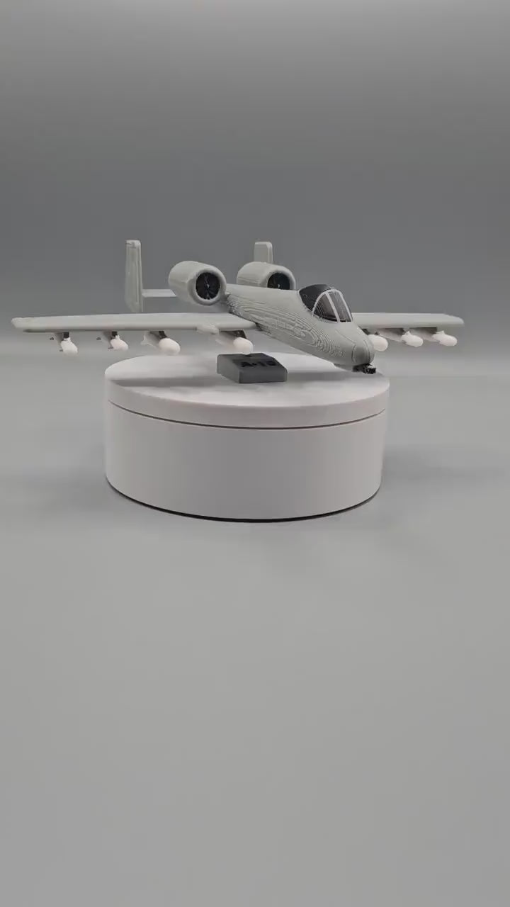 A-10 Warthog Model – 3D Printed Aircraft Display