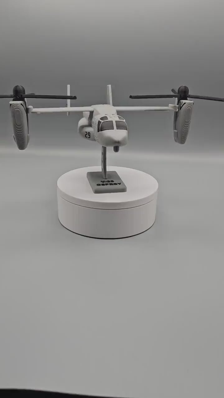 V-22 Osprey Model – 3D Printed Aircraft Display