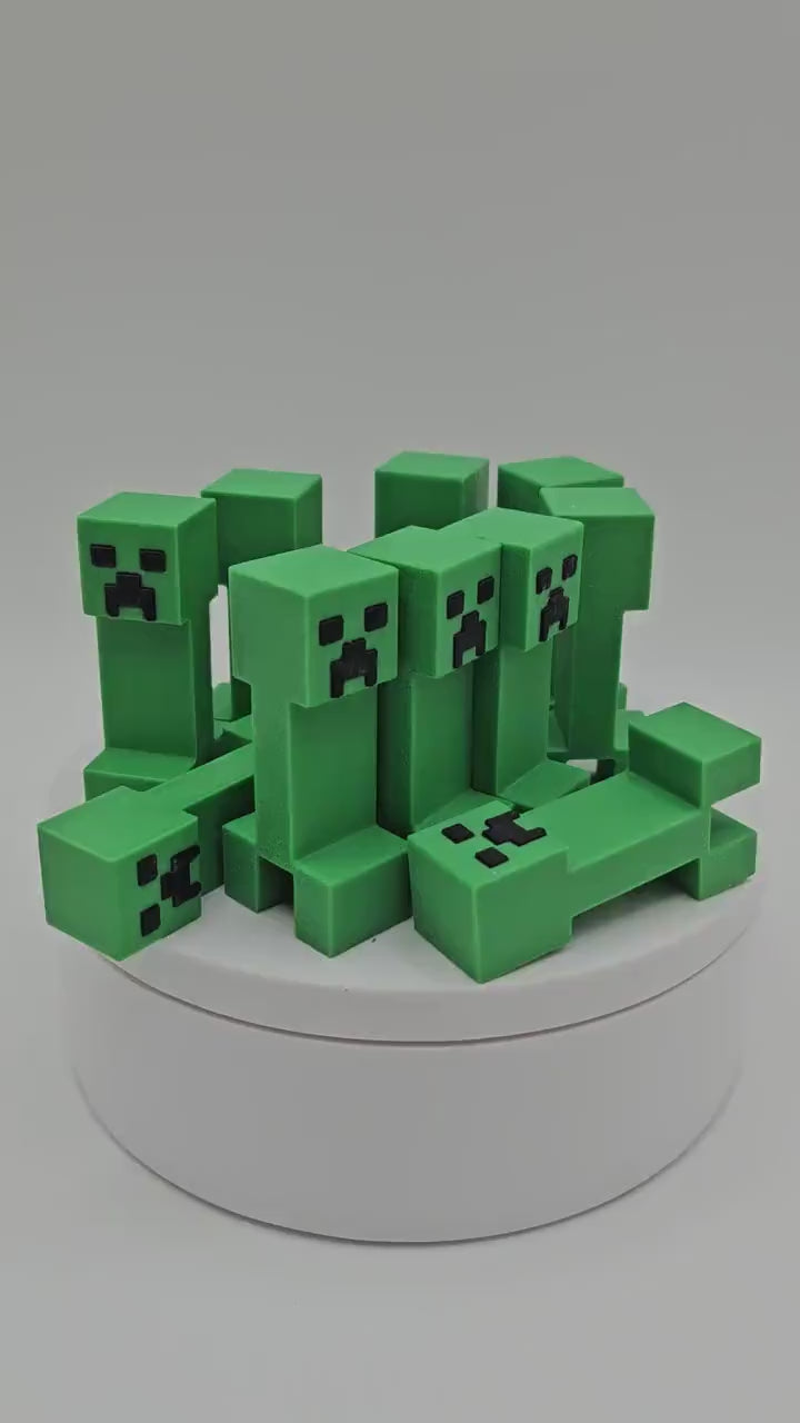 Creeper Party Decorations/Toys - Perfect for Cake Toppers or Party Bags!