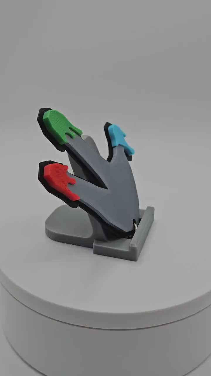 Finger Painter Badge Keychain - Gorilla Tag VR Game Oculus Rift