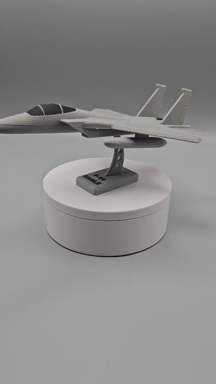 F-15 Eagle Model – 3D Printed Aircraft Display