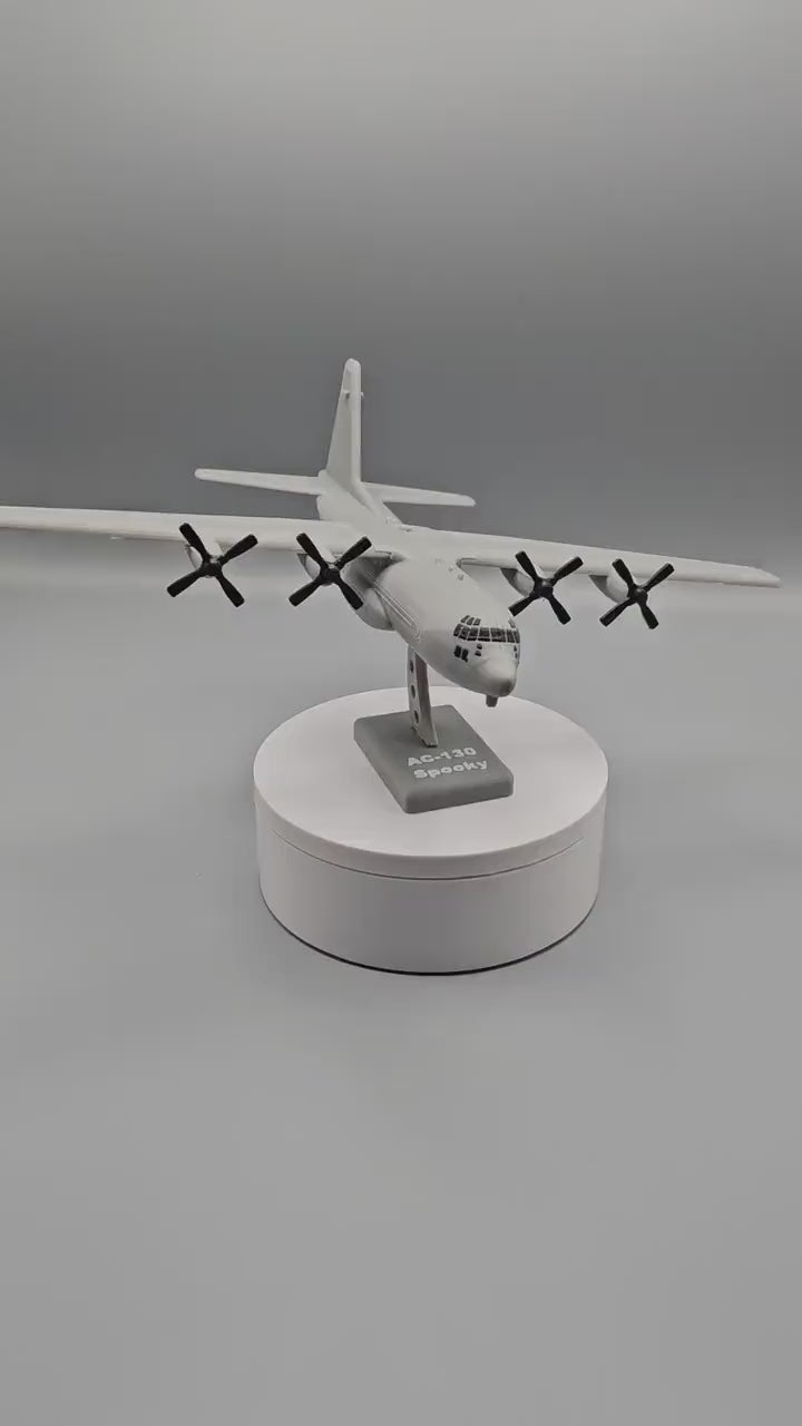 AC-130 Ghostrider Model – 3D Printed Aircraft Display