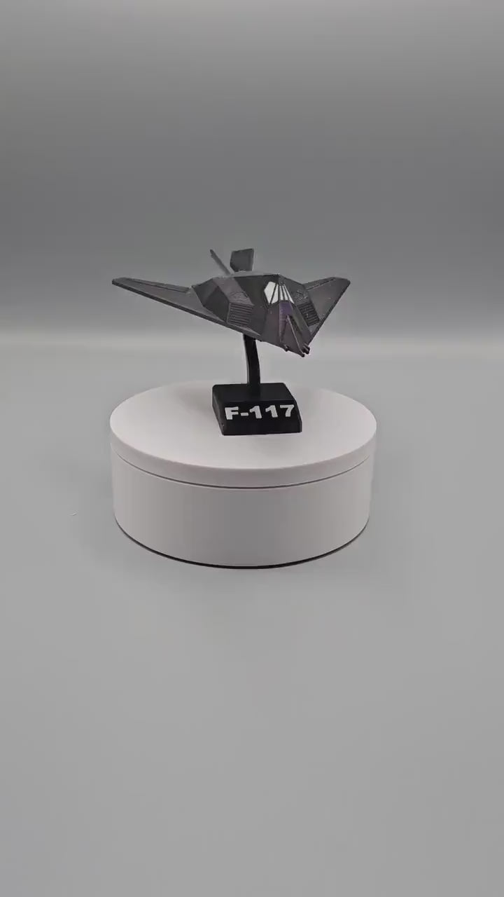 F-117 Nighthawk Model – 3D Printed Aircraft Display