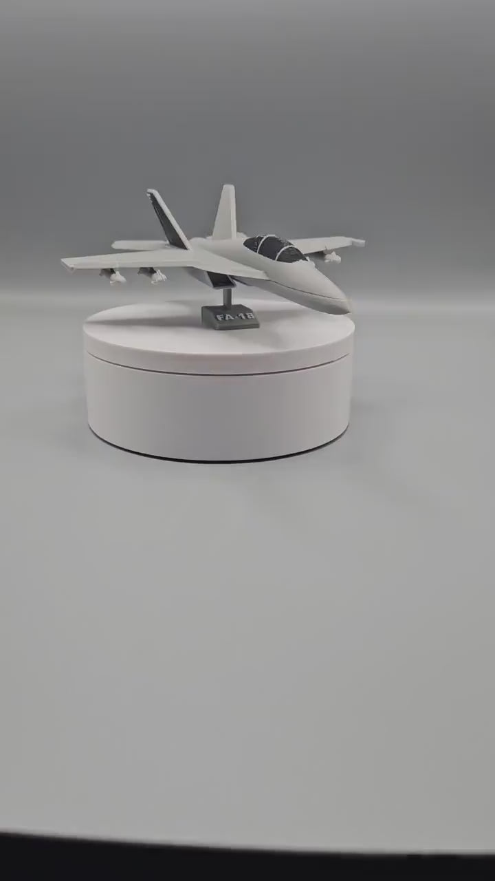F-18 Hornet Model – 3D Printed Aircraft Display