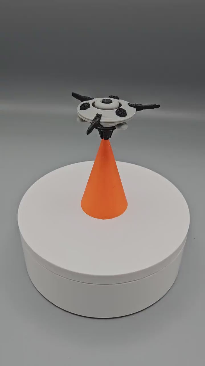 Snitch Display Figure | 3D Printed Gaming Collectible | Desk & Shelf Decor